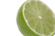Lemon cut in half, close up
