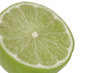 Lemon cut in half, close up