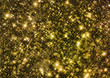 Golden glittering background