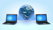 Global network connection. HD.
