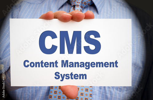 Illustration: CMS - Content Management System CMS - Content Management System