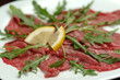 Straccetti con rucola