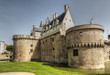 Photo: Nantes - Il Castello e il fossato Nantes - Il Castello e il fossato