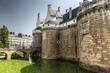 Nantes - Il Castello e il fossato Nantes - Il Castello e il fossato