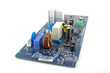Old electronics circuit board