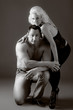 Photo: Fashion Naked Couple, Dramatic image shot in studio Fashion Naked Couple, Dramatic image shot in studio
