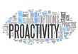 Word Cloud "Proactivity"