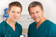 Portrait medical staff on hospital ward