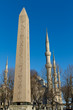 Obelisk of Theodosius and Blue Mosque