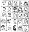 Hand-drawn people
