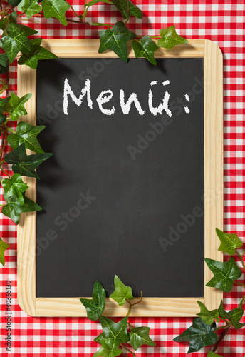 Foto: Menü Menü