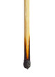 Photo: burnt match macro isolated on white background burnt match macro isolated on white background
