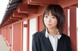 Princess MAIKO Benicio at ancient city in Japan