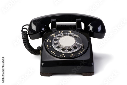 Photo: Old Style Phone. Old Style Phone.