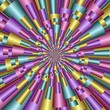 Multicolored Spiral