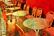 old-fashioned Cafe terrace