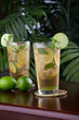 Lime and Mint Iced Tea