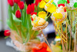 Hens, Easter decorations