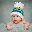 Foto: Adorable portrait of two months old baby Adorable portrait of two months old baby