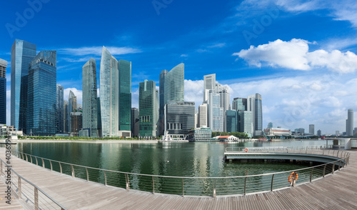 Foto: Singapore skyline panorama Singapore skyline panorama