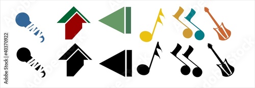 Illustration: Musical icon Musical icon