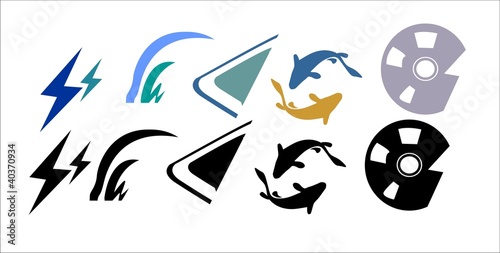 Illustration: Abstract icon Abstract icon