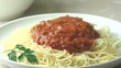 スパゲティー　ミートソース