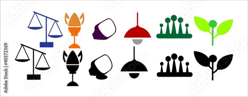 Illustration: Abstract logos Abstract logos