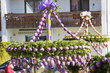 osterfest in franken mit osterbrunnen