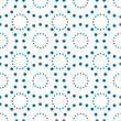 blaue punkte muster