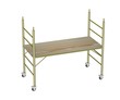 3d render of construction scaffolding