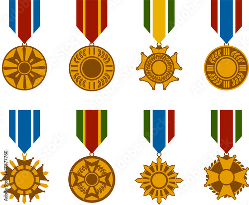Vector: War Medals Series War Medals Series