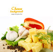 Cheese background Cheese background