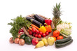 Bunte Mischung Obst und Gemüse