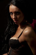 Polish Female Lingerie Shoot Low Key