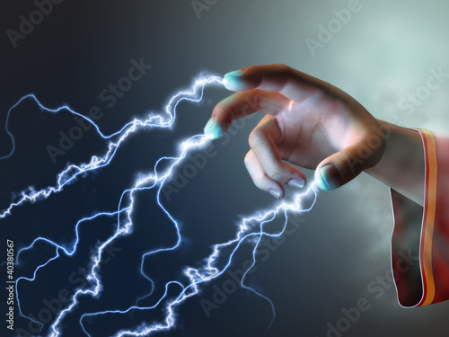 Illustration: Fingers energy Fingers energy