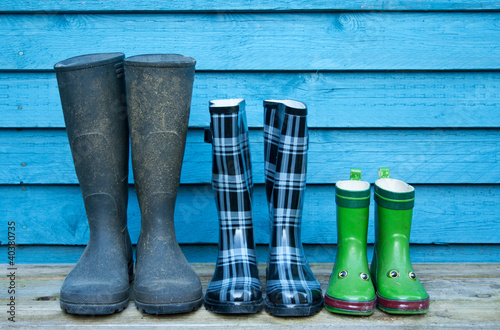 Photo: rubber boots rubber boots