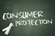Chalkboard "Consumer Protection"