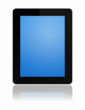 Tablets pc on a white background