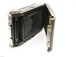 Old camera on isolated white