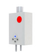 3d Gas boiler isolated on a white background