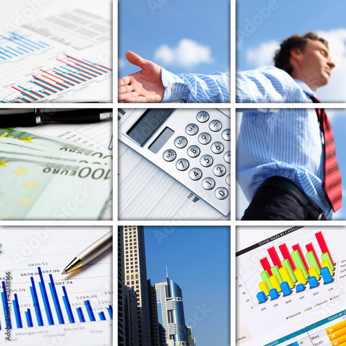 Photo: Financial and business charts and graphs Financial and business charts and graphs
