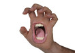 Aggressive hand