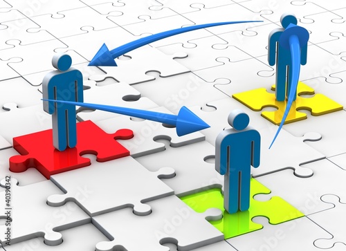 Illustration: teamwork teamwork