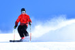 Foto: Sportlicher Skifahrer Sportlicher Skifahrer
