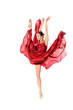 ballet dancer in the flying dress ballet dancer in the flying dress