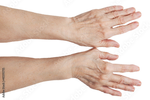 Foto: The hands of an old man The hands of an old man