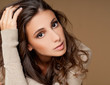 beautiful brunette