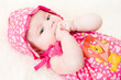 Photo: Baby in red clothes Baby in red clothes
