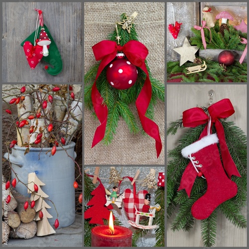 Photo: Weihnachtszeit - Collage mit mehreren Motiven Weihnachtszeit - Collage mit mehreren Motiven